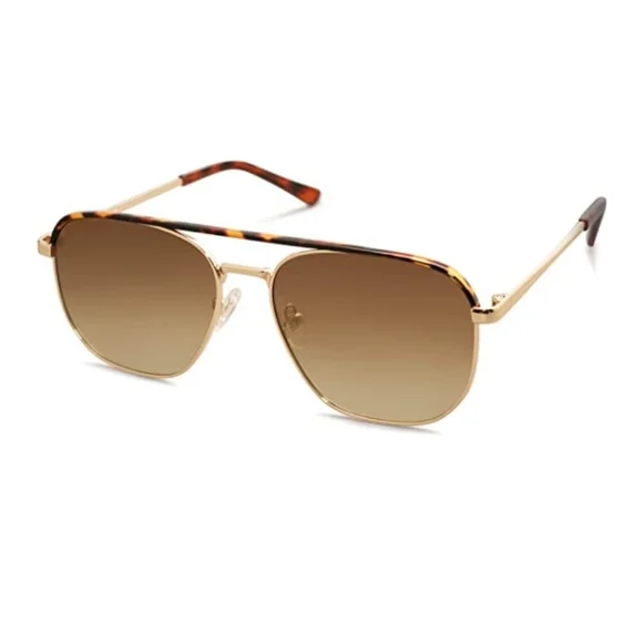 Accessories | New Brown Retro Aviator Polarized Sunglasses  display picture 1